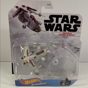 Hot Wheels Star Wars Republic Attack Gunship Toy